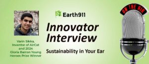 Best of Earth911 Podcast: Meet Carbon Capture Innovator Varin Sikka, Barron Prize Young Hero Prize Winner post thumbnail image